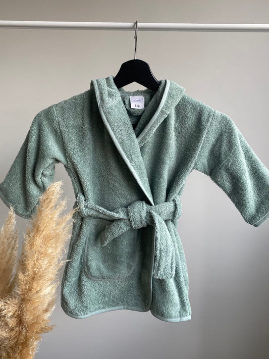 Badjas - Stone green