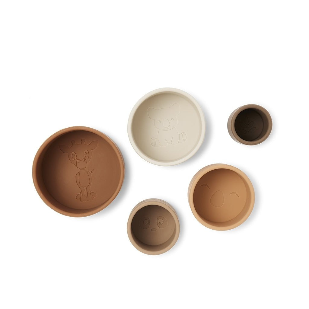 Vanja siliconen stapeltoren | Nuuroo