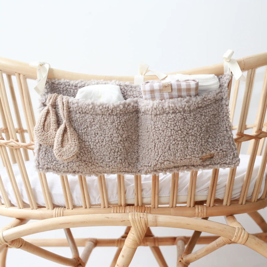 Teddy organizer box & bed taupe