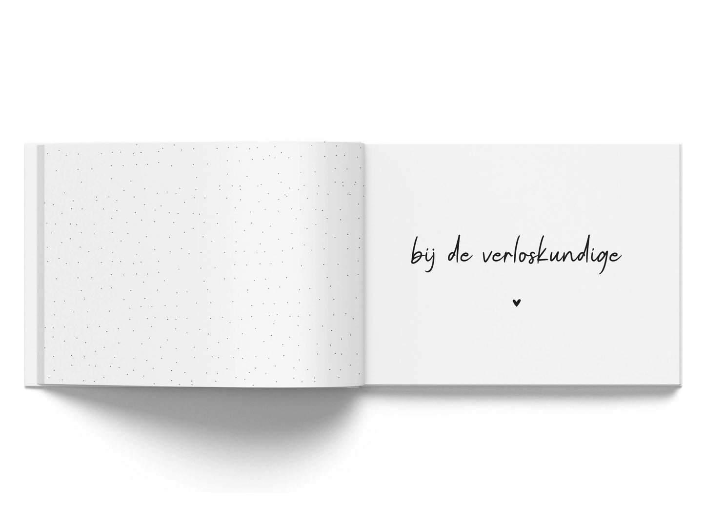 Mijn echoboekje | Linnen invulboekje