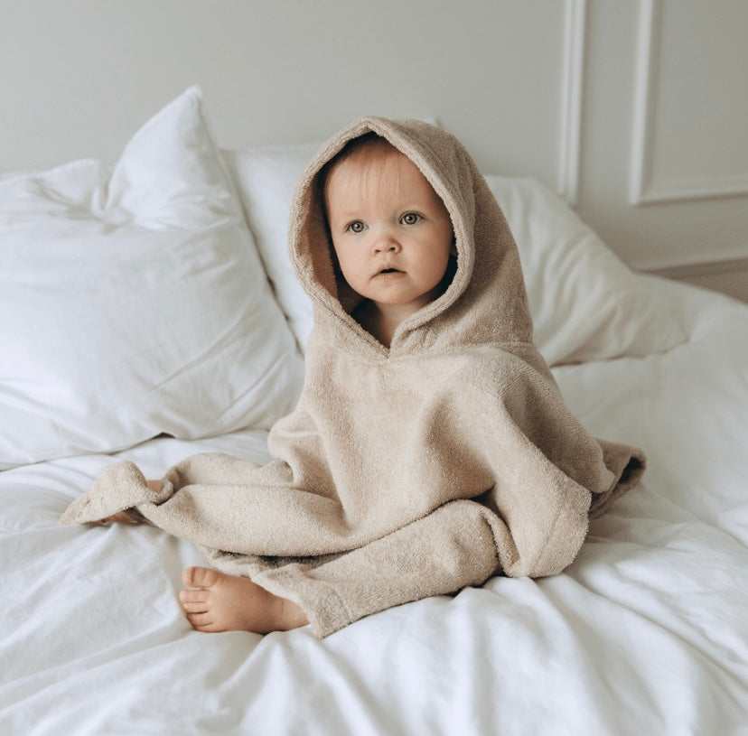 Poncho - sandstone pink
