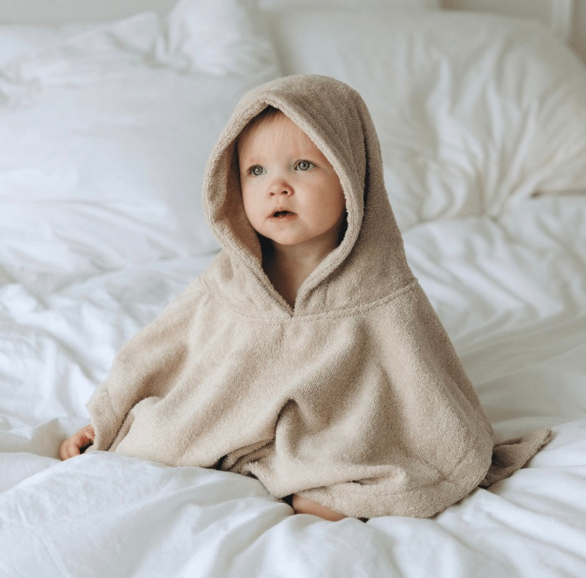 Poncho - sandstone pink