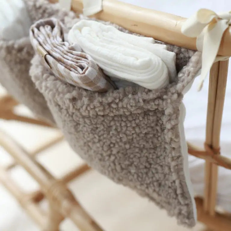 Teddy organizer box & bed taupe