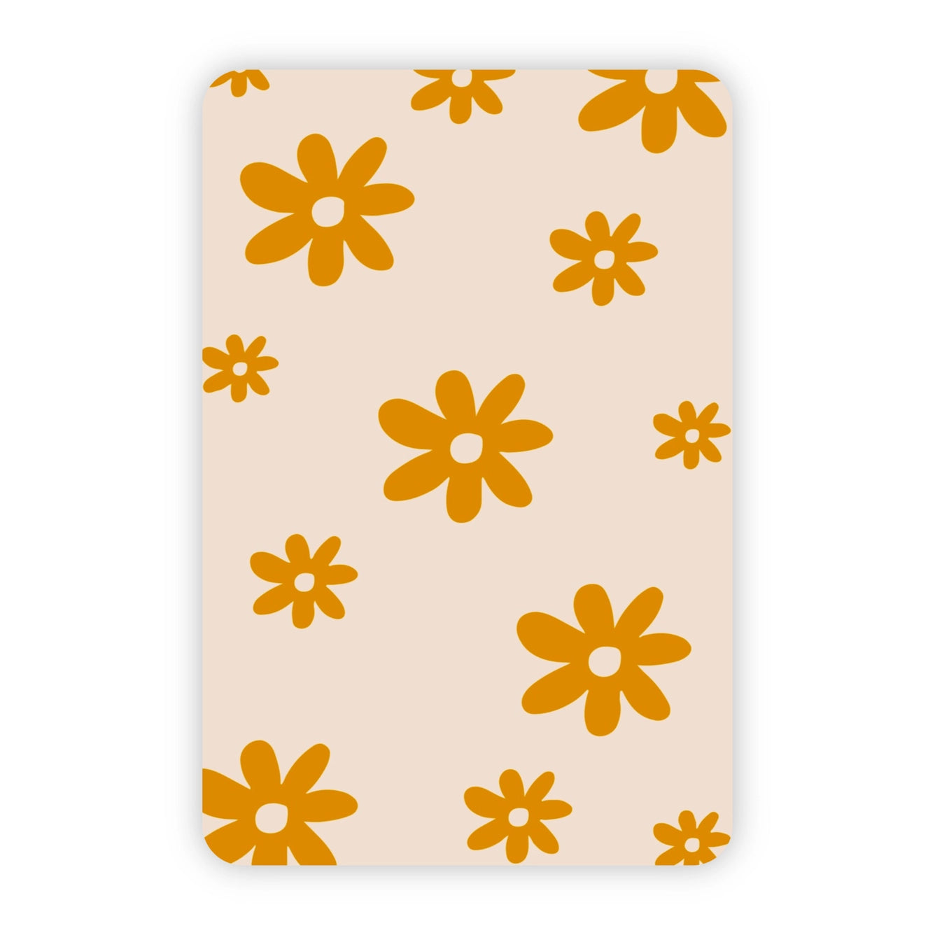 Wenskaart | bloemen goudfolie