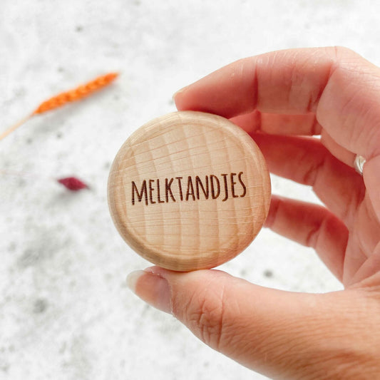 Melktandendoosje | Rond